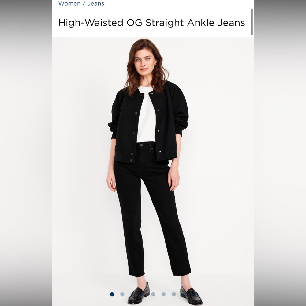 Old Navy High Rise OG Straight Jean
